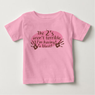 Camiseta De Bebé Los 2 no son terribles…