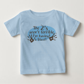 Camiseta De Bebé Los 2 no son terribles…