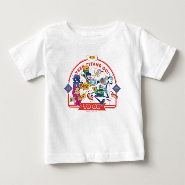 Camiseta De Bebé ¡Los adolescentes se van! Ir (Anverso)