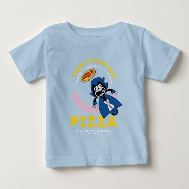 Camiseta De Bebé ¡Los adolescentes se van! Raven "Truth Justice Piz (Anverso)