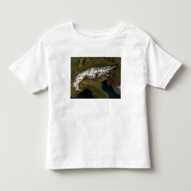 Camiseta De Bebé Los Alpes (Anverso)