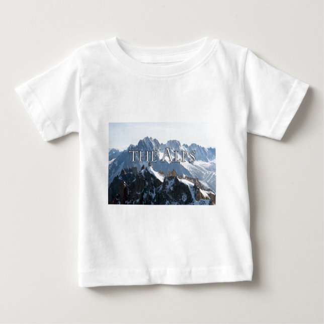 Camiseta De Bebé Los Alpes - ¡Magnífico! (Anverso)