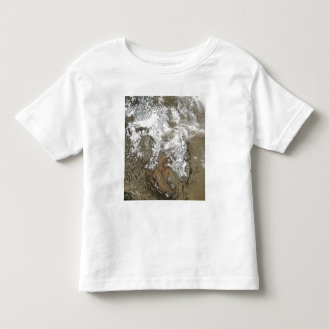 Camiseta De Bebé Los altos picos de las montañas rocosas (Anverso)