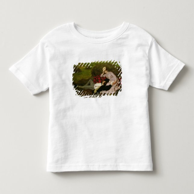 Camiseta De Bebé Los amantes, 1870 (Anverso)