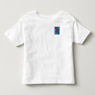 Camiseta De Bebé Los amantes de la música notas musicales azules y