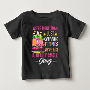 Camiseta De Bebé Los amigos de camping son como una pequeña pandill
