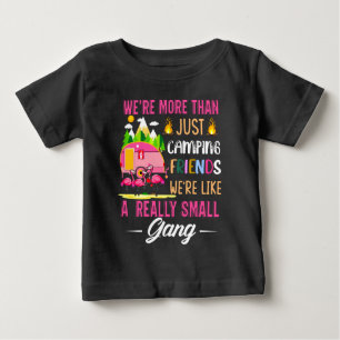Camiseta De Bebé Los Amigos Del Camping Son Como Una Pandilla