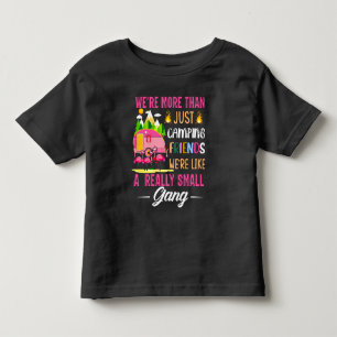Camiseta De Bebé Los Amigos Del Camping Son Como Una Pandilla