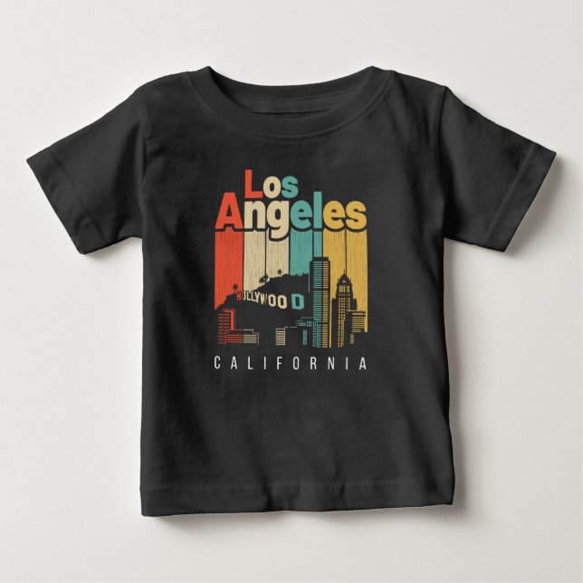 Camiseta De Bebé Los Ángeles CA (Anverso)