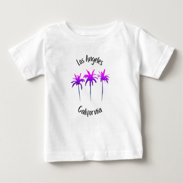 Camiseta De Bebé Los Ángeles California (Anverso)