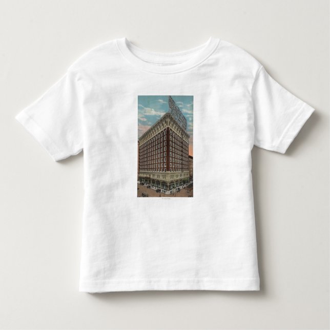 Camiseta De Bebé Los Ángeles, CAView del hotel Rosslyn (Anverso)