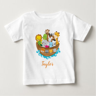 Camiseta De Bebé Los animales árabes de Cute Noah