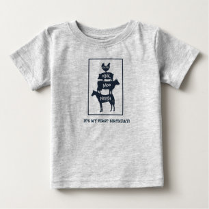 Camiseta De Bebé Los animales del campo apilados personalizaron
