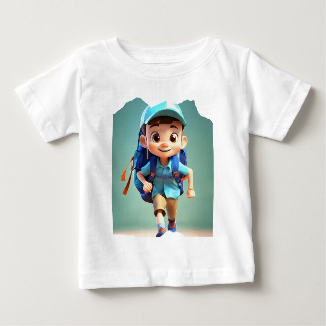 Camiseta De Bebé Los Baby-Boys y Básicos  (Anverso)