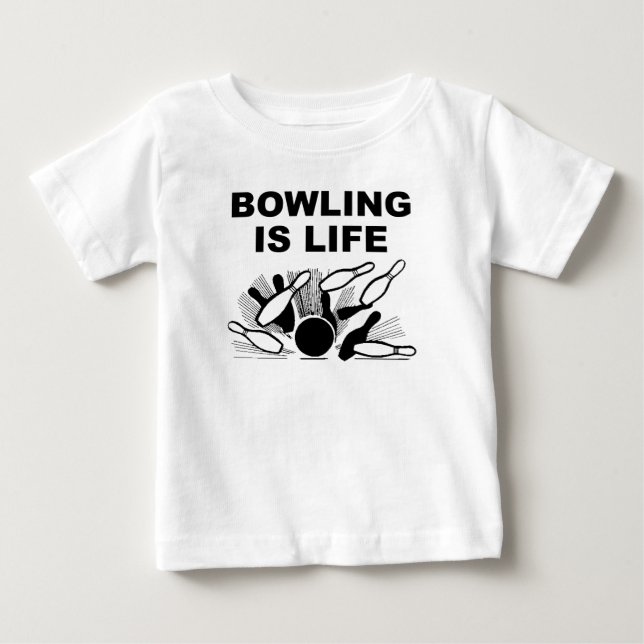 Camiseta De Bebé Los bolos son vida (Anverso)