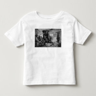 Camiseta De Bebé Los cartuchos pasados en Balan cerca del sedán,
