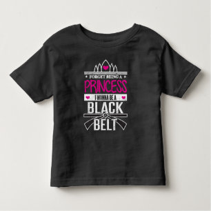 Camiseta De Bebé Los chicas del karate olvidan a princesa Be una