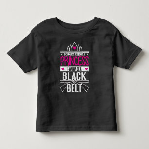 Camiseta De Bebé Los Chicas del karate olvidan que la princesa sea 