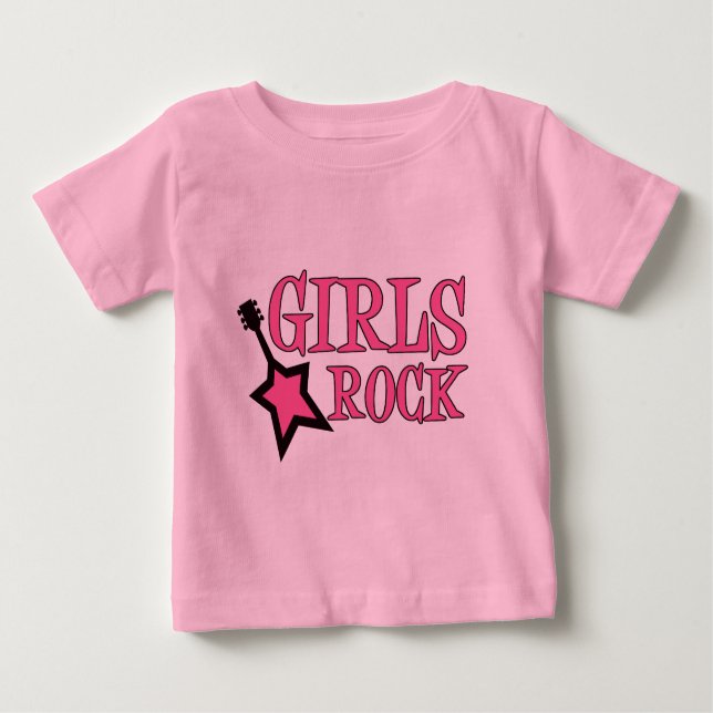 Camiseta De Bebé ¡Los chicas rocían! (Anverso)