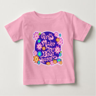 Camiseta De Bebé ¡Los chicas son los mejores patinadores!