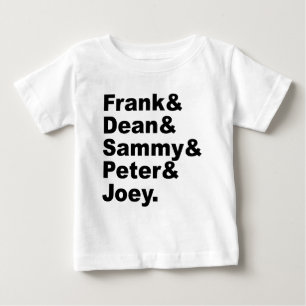 Camiseta De Bebé Los Cinco Ratones   Frank Dean Sammy Joey & Peter