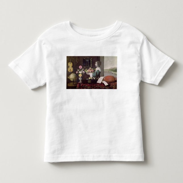 Camiseta De Bebé Los cinco sentidos, o verano, 1633 (Anverso)