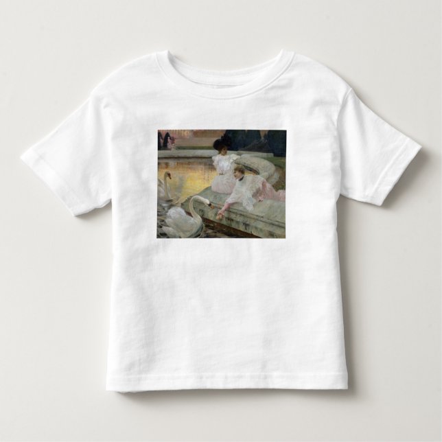 Camiseta De Bebé Los cisnes, 1900 (Anverso)