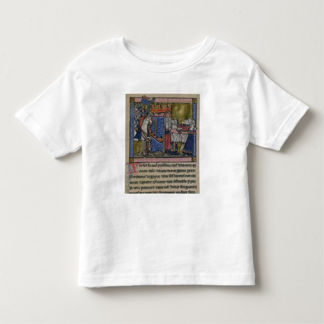 Camiseta De Bebé Los ciudadanos de Edessa pagan a homenaje a (Anverso)