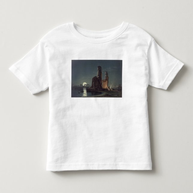 Camiseta De Bebé Los colosos de Memnon, Thebes, uno de 24 illustrat (Anverso)