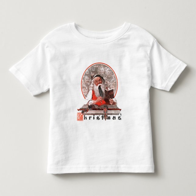 Camiseta De Bebé Los costos de Santa (Anverso)