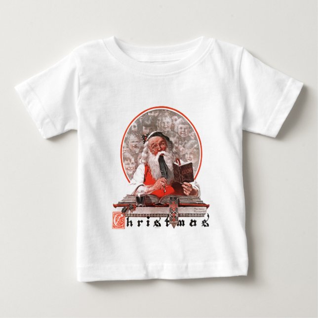 Camiseta De Bebé Los costos de Santa (Anverso)
