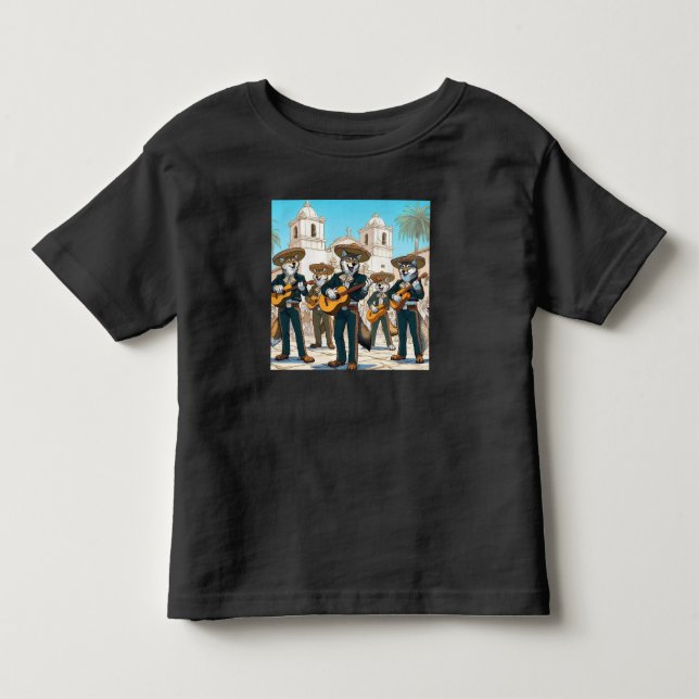 Camiseta De Bebé Los Coyotes Mariachi  (Anverso)