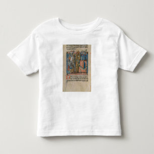 Camiseta De Bebé Los cruzados bombardean Nicaea con las cabezas en
