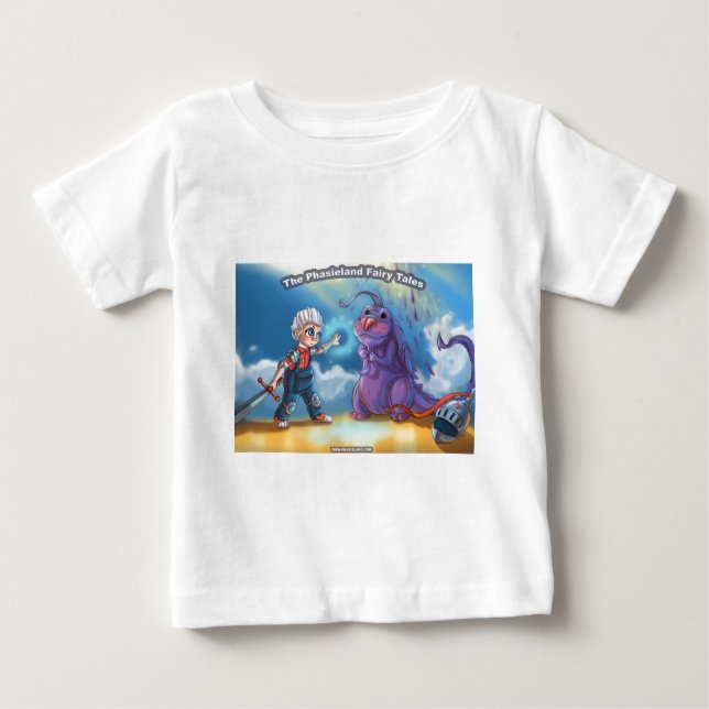Camiseta De Bebé Los cuentos de hadas de Phasieland (Anverso)