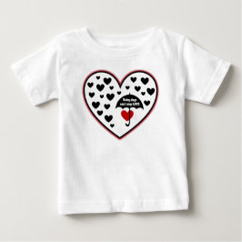 Camiseta De Bebé Los días lluviosos no pueden parar el amor