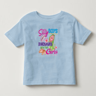Camiseta De Bebé Los dinosaurios de los chicos tontos son para Chic