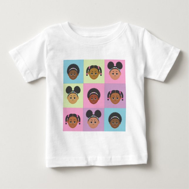 Camiseta De Bebé Los diseños de MDillon son "Me natural" (Anverso)