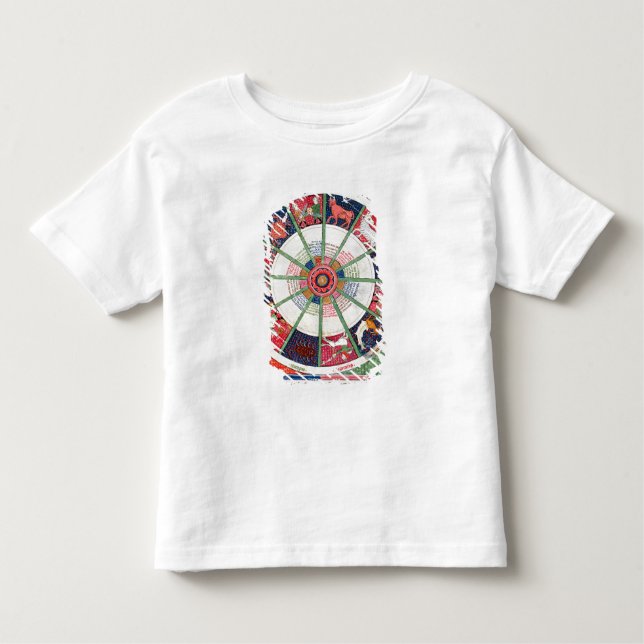 Camiseta De Bebé Los doce Rótulos del zodiaco y del Sun (Anverso)