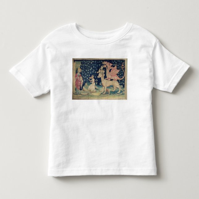 Camiseta De Bebé Los dragones que vomitan ranas (Anverso)