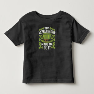 Camiseta De Bebé Los duendes me hicieron hacerlo día de San Patrici
