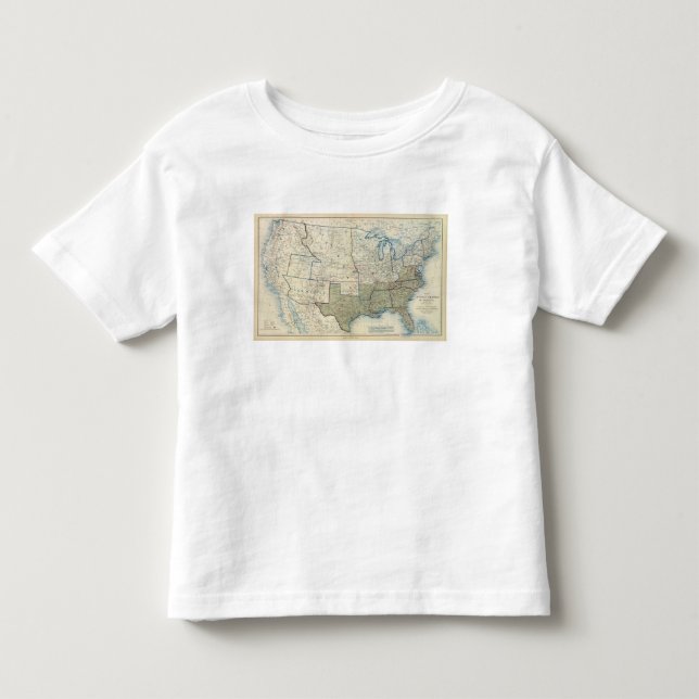 Camiseta De Bebé Los E.E.U.U. junio de 1862 (Anverso)