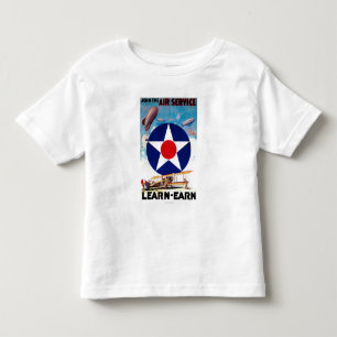 Camiseta De Bebé LOS E.E.U.U. - Únase al servicio aéreo