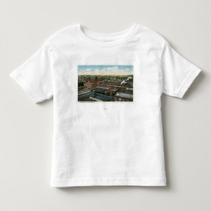 Camiseta De Bebé Los edificios metálicos del Co del cartucho de la