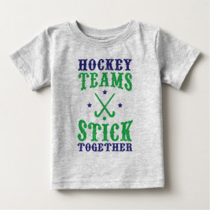 Camiseta De Bebé Los equipos de hockey sobre terreno se mantienen u