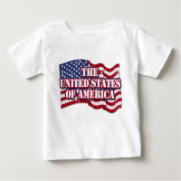 Los Estados Unidos de América con bandera afligida