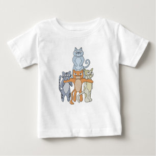 Camiseta De Bebé Los Gatos Increíbles