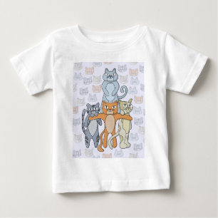 Camiseta De Bebé Los Gatos Increíbles