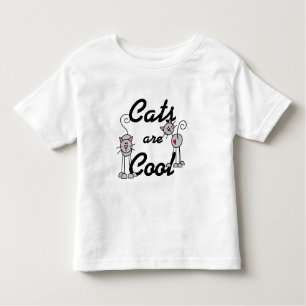 Camiseta De Bebé Los gatos son frescos