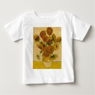 Camiseta De Bebé Los girasoles de Vincent van Gogh, 1878
