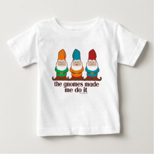 Camiseta De Bebé Los gnomos hicieron que lo hace
